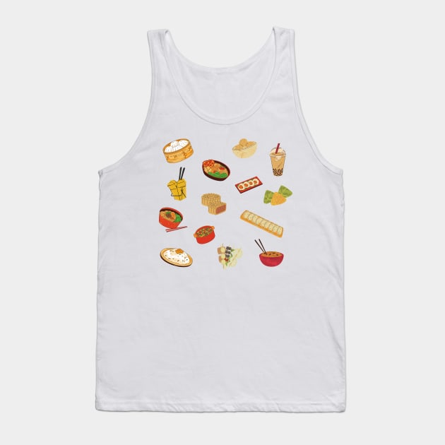 Chinese Foods Tank Top by Smuchie